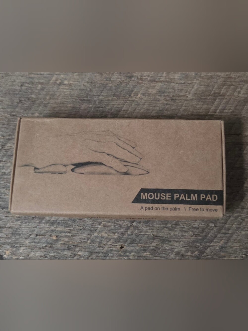 Ergonomic Moving Mouse Palm Pad – Wrist Rest Support (NIB) B1S